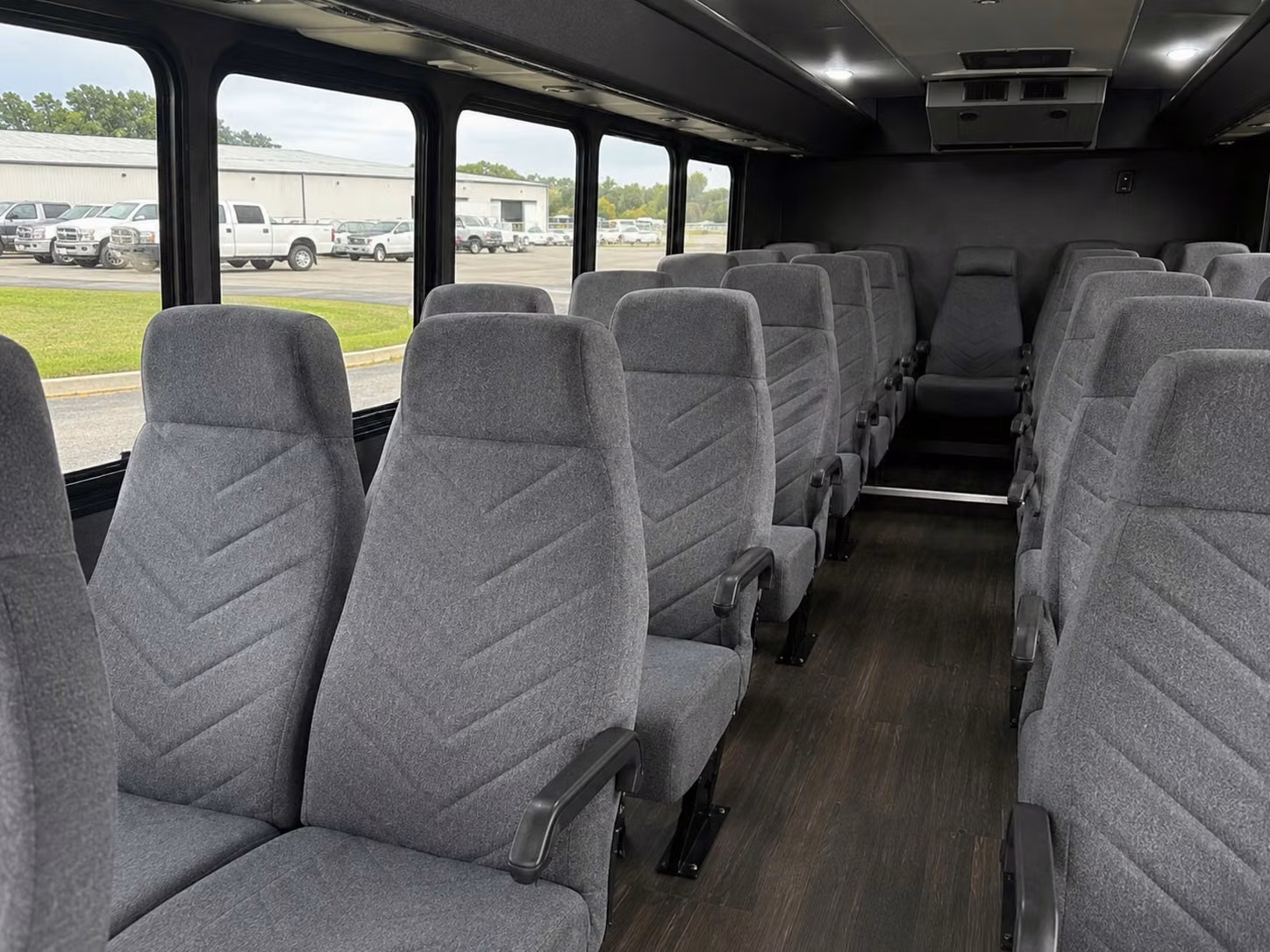 15 passenger minibus inside