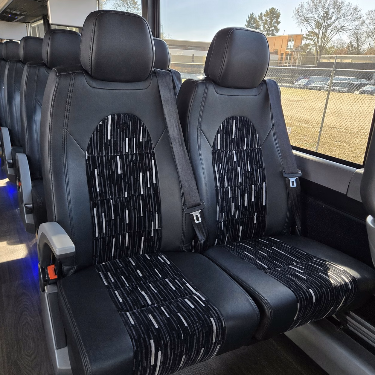 charter bus rentals for multi venue edison wedding days