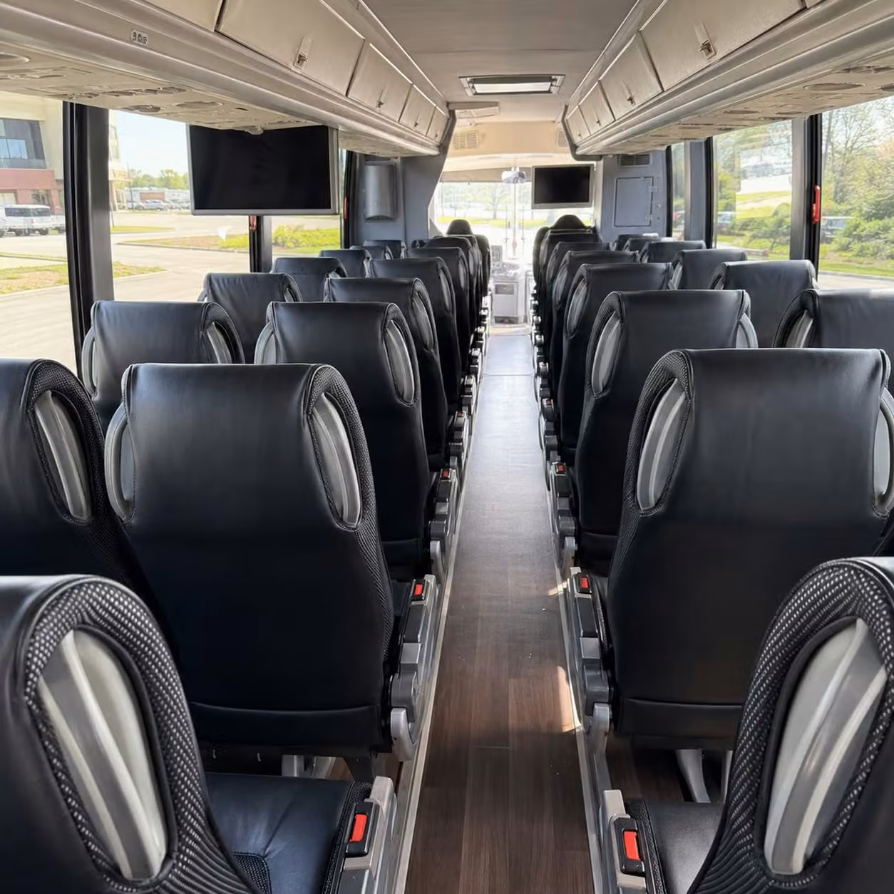 edison charter bus interior