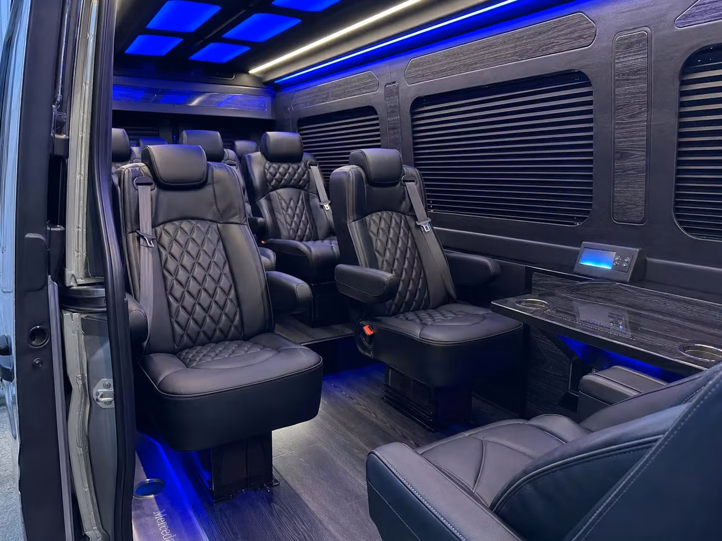 sprinter van transportation for groups and events across edison