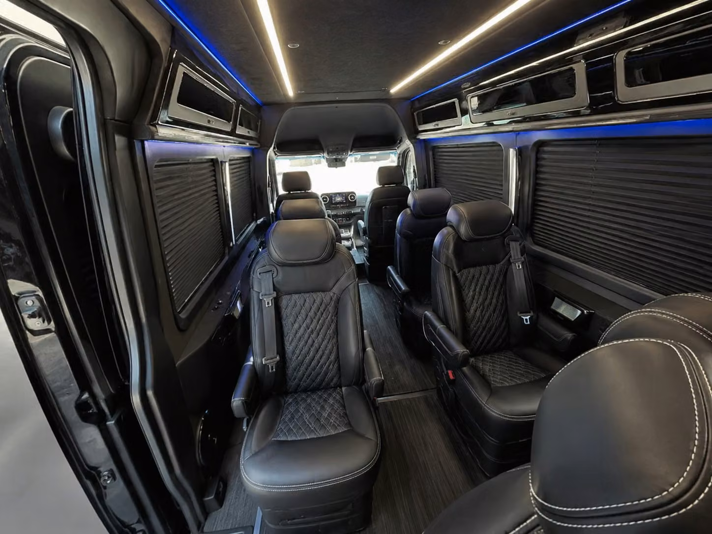 sprinter van with driver interior