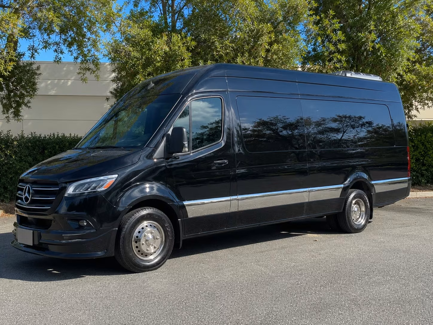sprinter van with driver